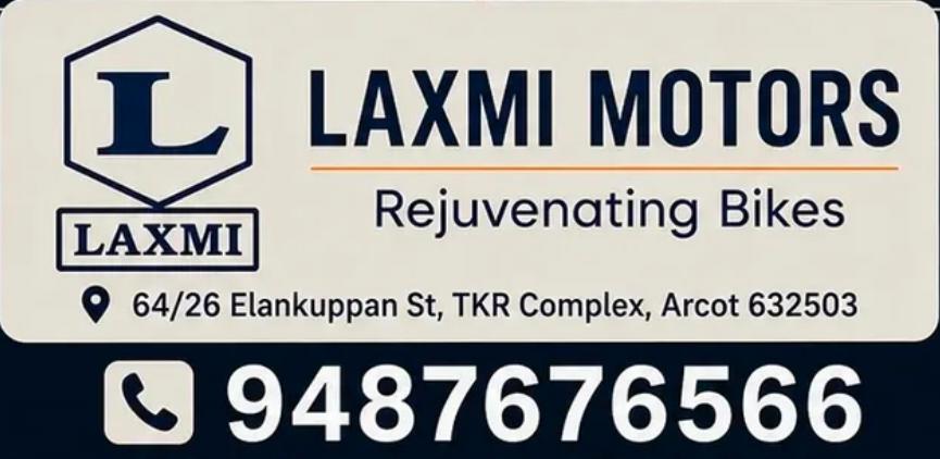 Best Two Wheeler Showroom in Arcot Ranipet